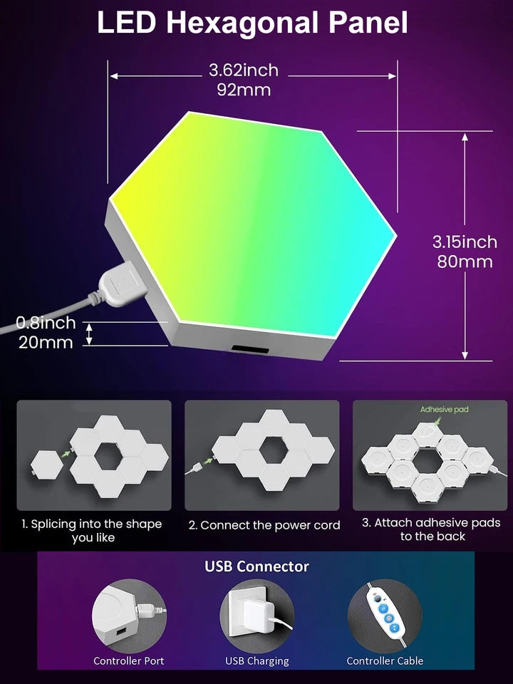 Realstock rgb wall lamp