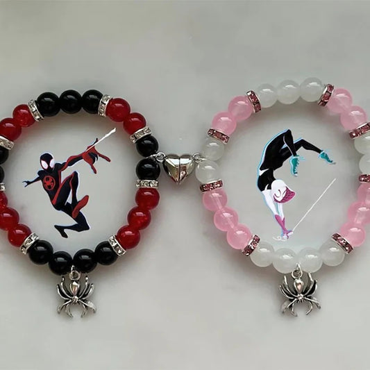 Spiderman couple bracelets