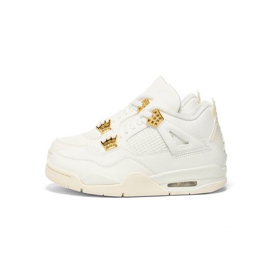 Air Jordan 4 metallic gold