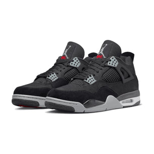 Jordan 4 retro  black canvas