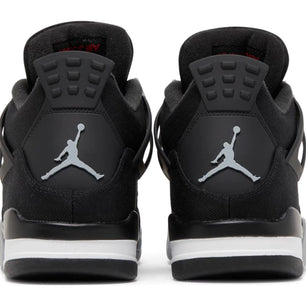 Jordan 4 retro  black canvas