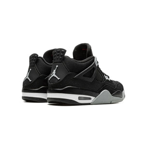 Jordan 4 retro  black canvas