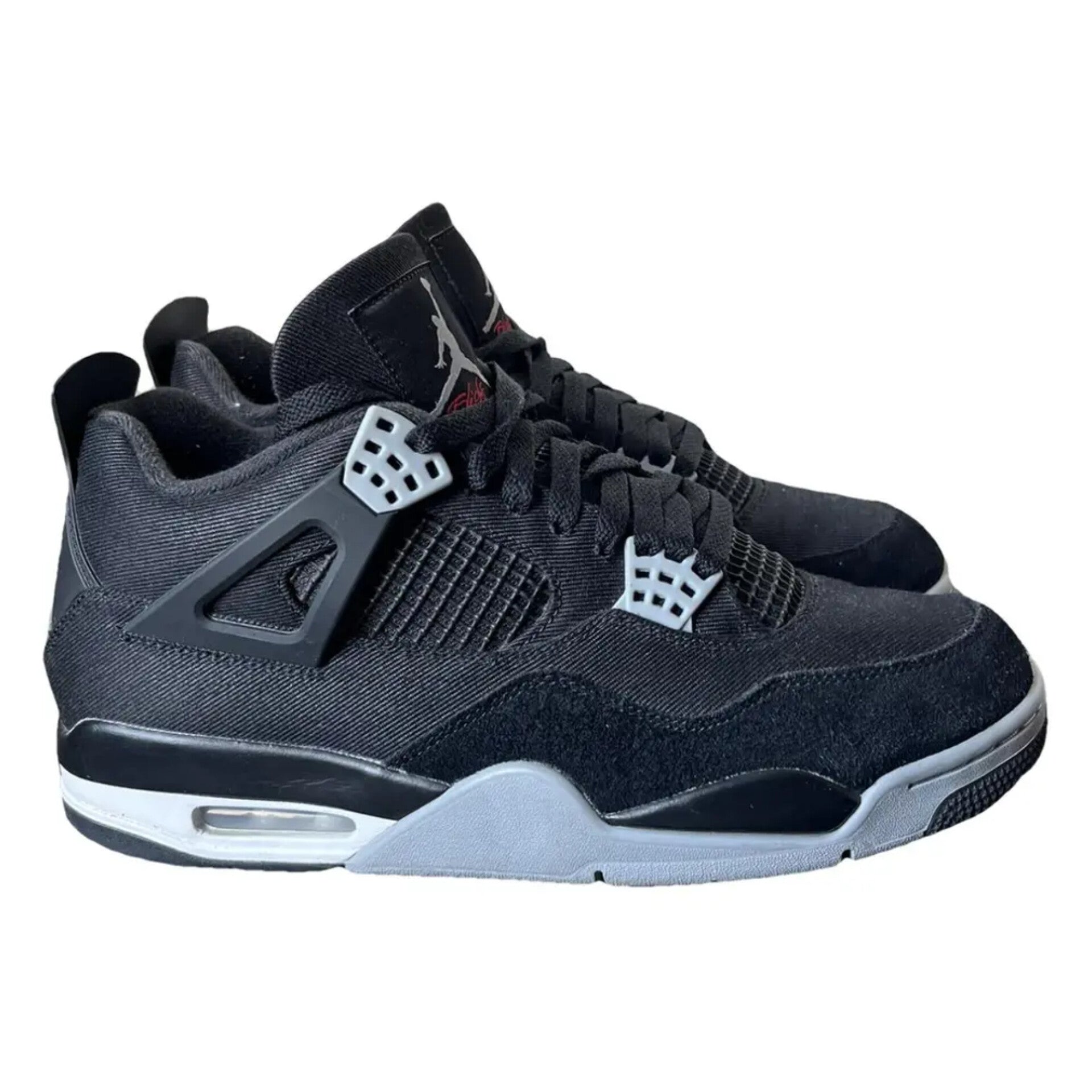 Jordan 4 retro  black canvas