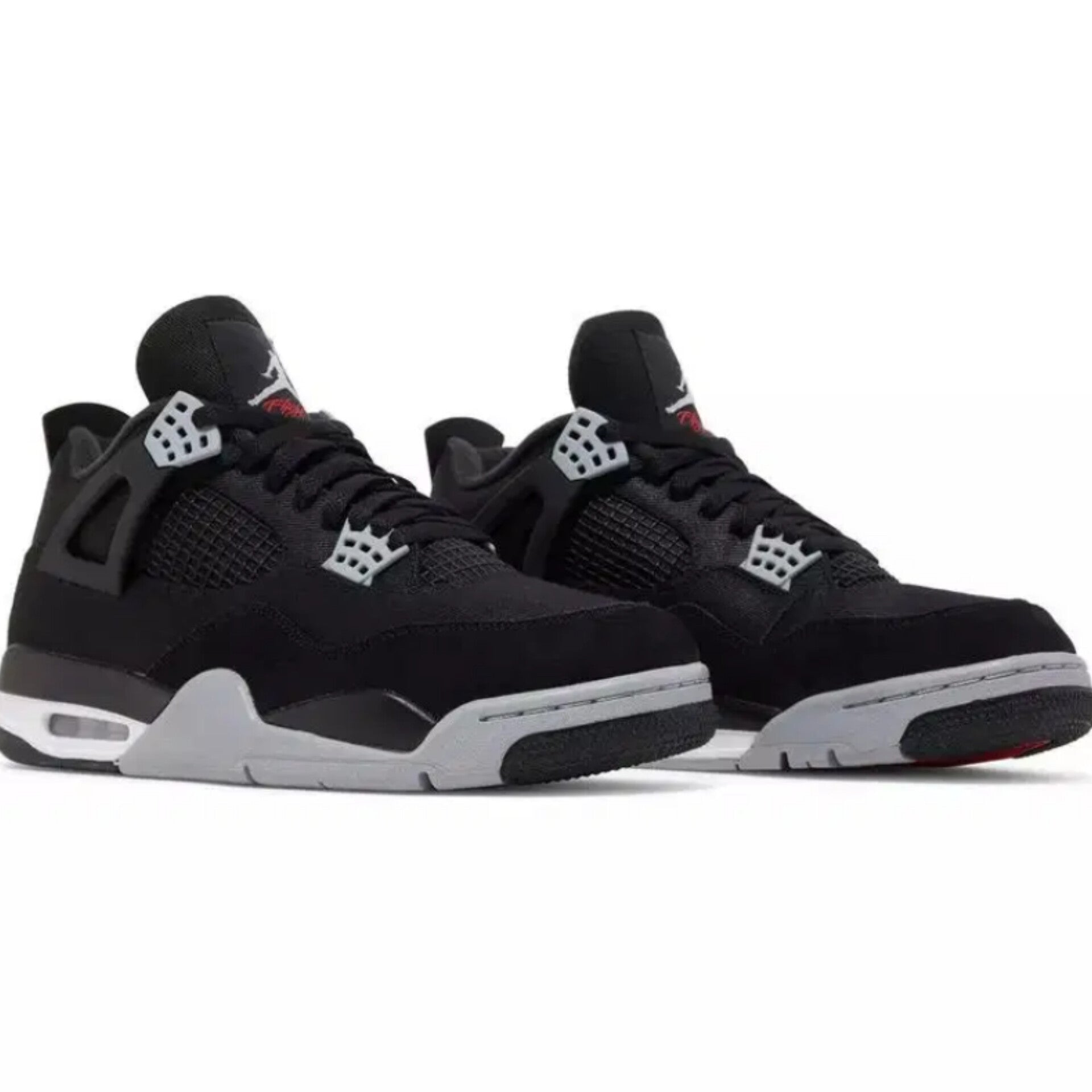 Jordan 4 retro  black canvas