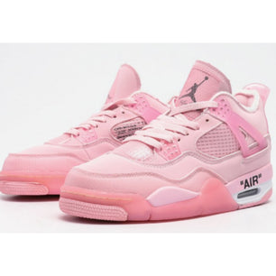 Air Jordan 4 retro Pink off-white sail