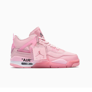 Air Jordan 4 retro Pink off-white sail