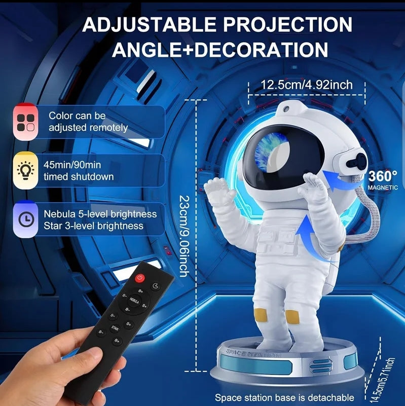 astronaut night projector lamp